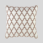 TrellisLuxe | Coussin Brodé à la Main – Collection Élégante & Confort Premium | Valuna