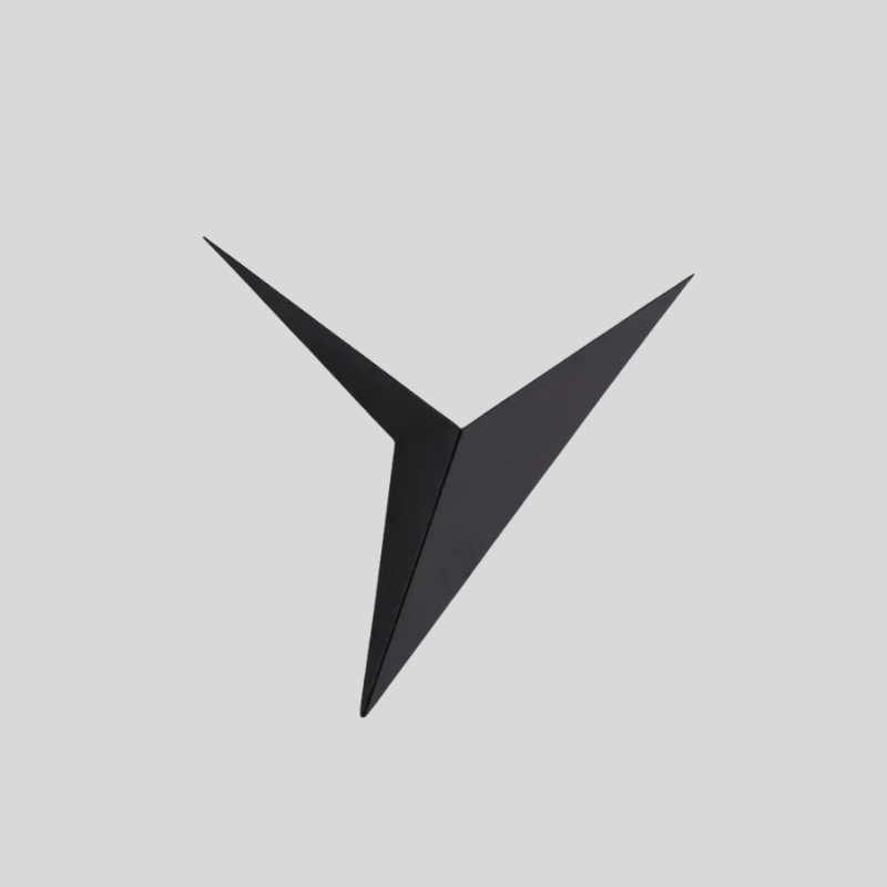 Trianglo | Lampe Murale Triangulaire Moderne – Design Créatif & Lumière Ambiante | Valuna