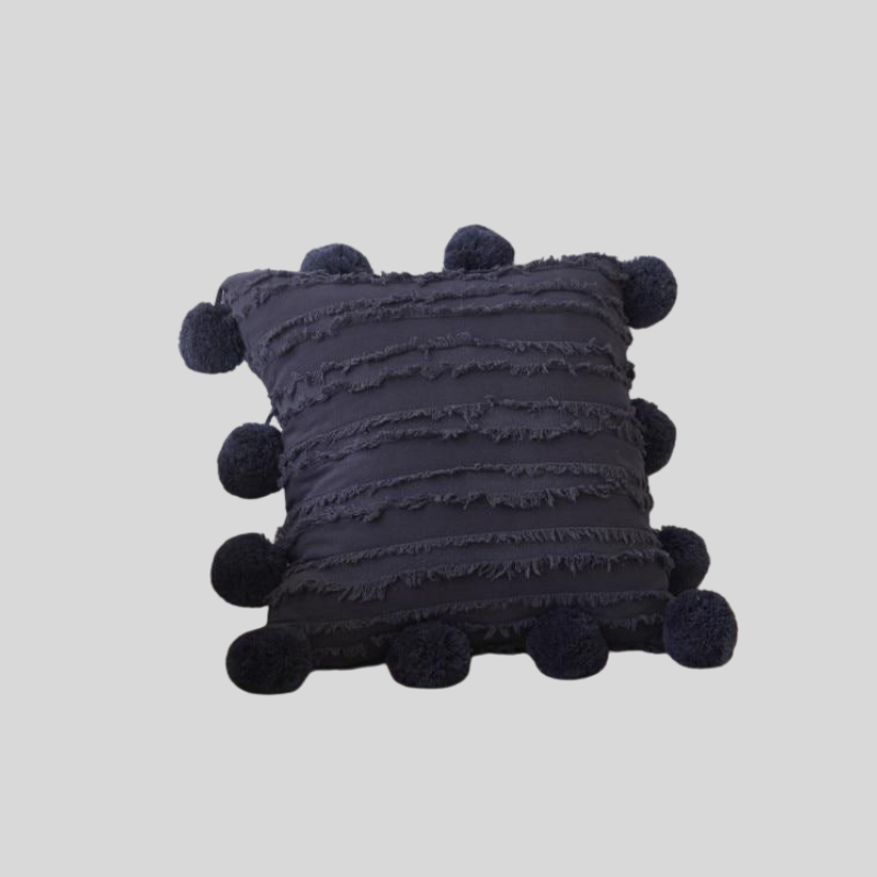 PomPomLux | Housse De Coussin Décorative – Style Ludique Et Confort Moderne | Valuna