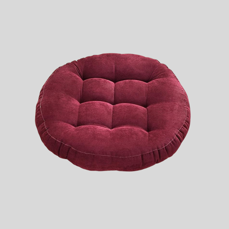 VeluRound | Coussins Ronds En Velours Rembourrés – Confort Luxueux & Style Chic | Valuna