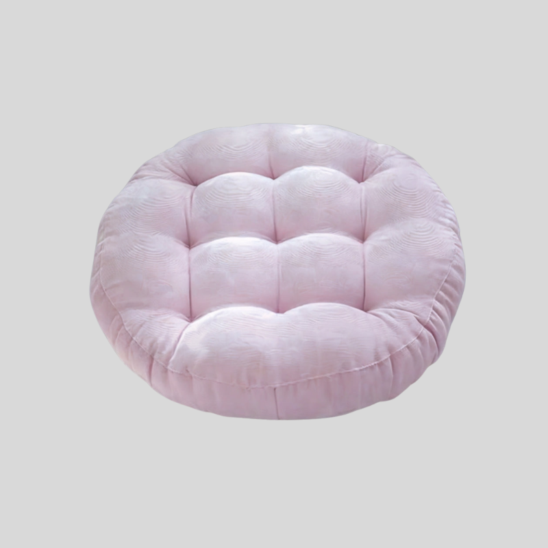 VeluRound | Coussins Ronds En Velours Rembourrés – Confort Luxueux & Style Chic | Valuna