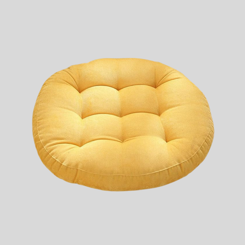 VeluRound | Coussins Ronds En Velours Rembourrés – Confort Luxueux & Style Chic | Valuna