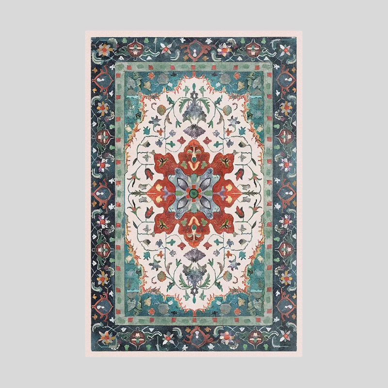 LunaPersia | Tapis Persan Lavable – Élégance & Confort Pour Le Salon | Valuna