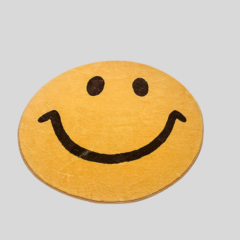 HappyFace | Tapis Smiley – Visage Ludique Pour Une Déco Unique | Valuna