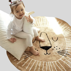 NordicLion | Tapis Chambre d'Enfant Boho – Confort & Style Ludique | Valuna