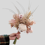 Arrangement Floral Élégant | 4Fleurs Artificielles Pour Décoration | Valuna