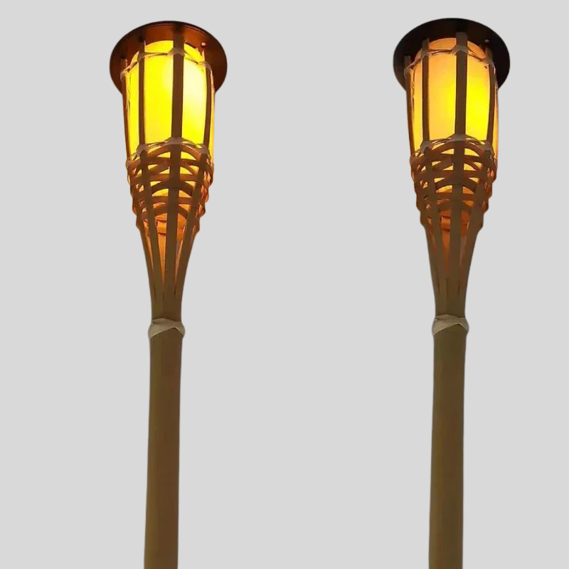 Meier | Torches Solaires À Effet Flamme Pour Jardin | Valuna