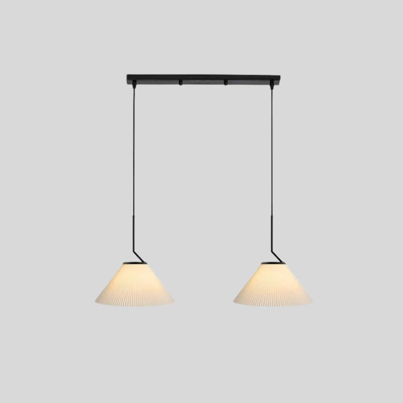 NordicPlissé | Suspension Crème En Tissu LED – Design Scandinave Élégant Pour Intérieur | Valuna