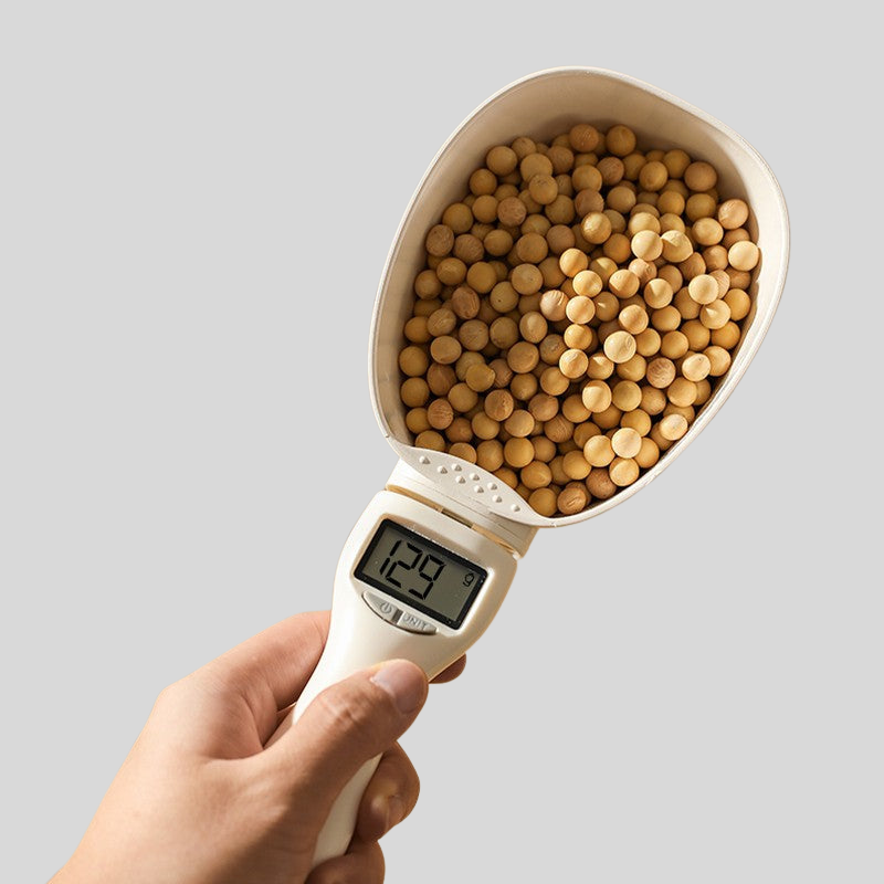 WeightScoop | Cuillère Pèse-Aliments – Idéal Pour Perdre du Poids et Suivi Nutritionnel | Valuna