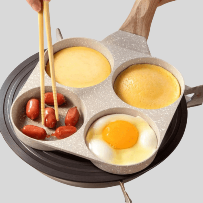 MultiPan | Poêle Avec 4 Formes Multifonctionnelles Pour Cuisine Créative | Valuna