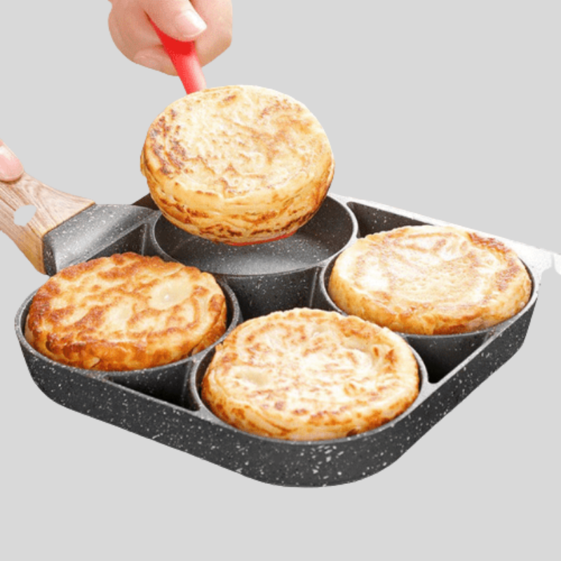 MultiPan | Poêle Avec 4 Formes Multifonctionnelles Pour Cuisine Créative | Valuna