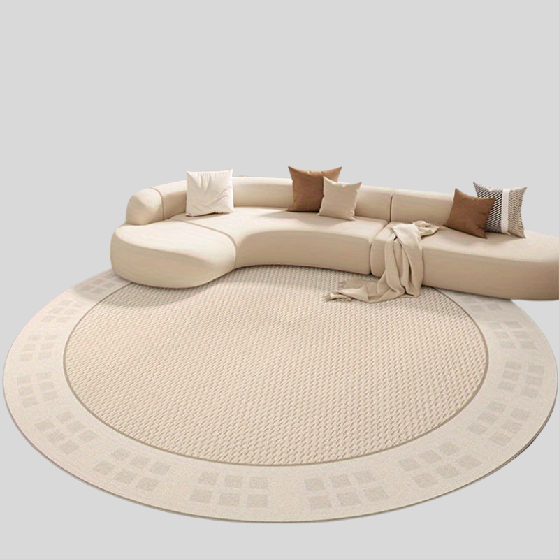 Soft Plush | Tapis Rond En Peluche Doux Pour Une Décoration Intérieure Confortable | Valuna