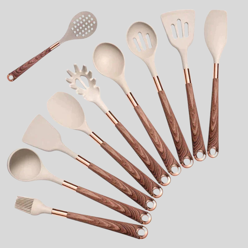 ChefSilica | Ensemble De Cuisine En Silicone Premium | Valuna