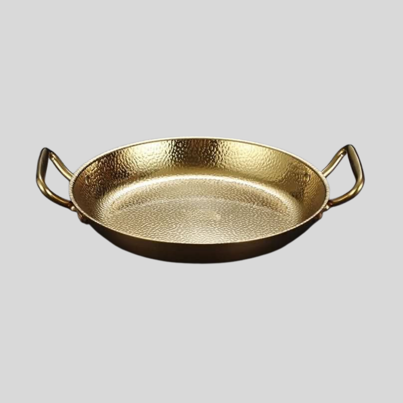 SteelChef | Casserole En Acier Inoxydable Martelé Pour Poêles, Sauces Et Cuisine Polyvalente | Valuna