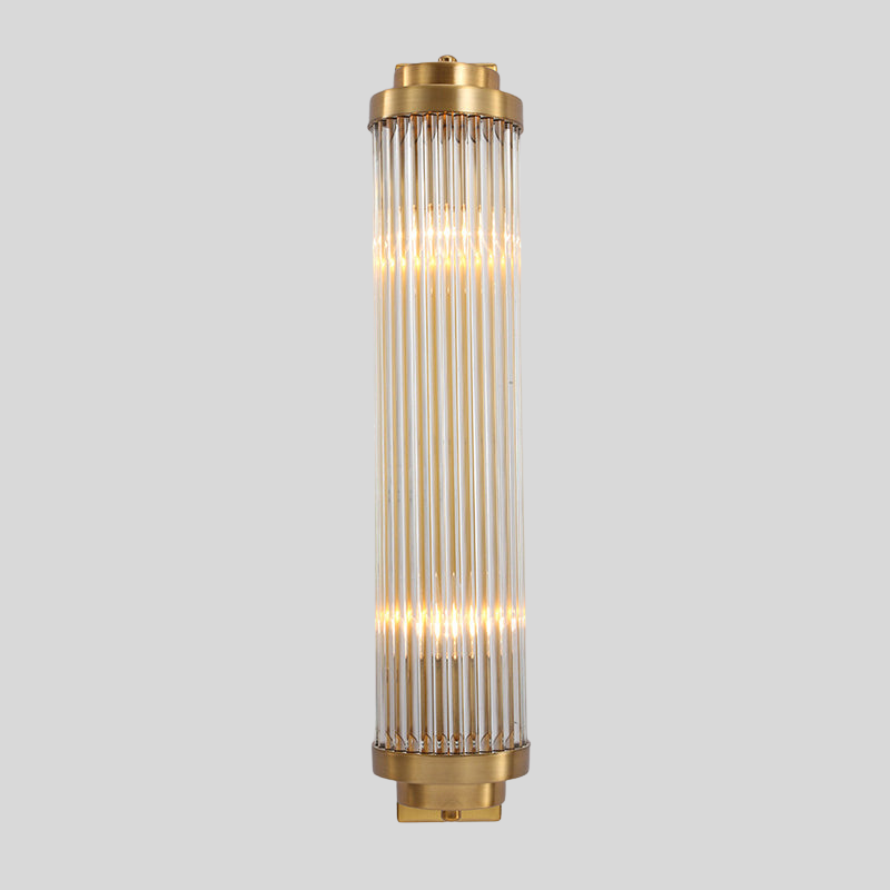 Pillevæg | Lampe Murale Moderne En Cristal 2 Têtes Pour Salon | Valuna