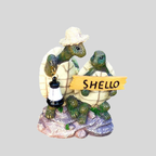 Mystic Turtle | Sculpture De Tortue Envoûtante Pour Une Décoration De Jardin Magique | Valuna