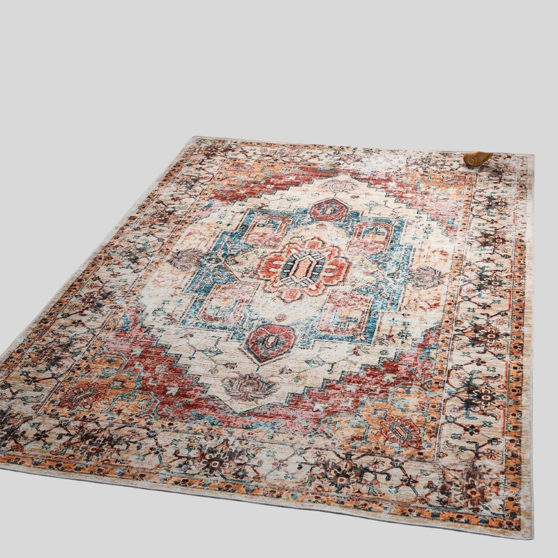 Vintage Warmth | Tapis Vintage Pour Une Décoration Chaleureuse Dans Le Salon | Valuna