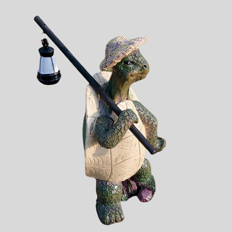 Mystic Turtle | Sculpture De Tortue Envoûtante Pour Une Décoration De Jardin Magique | Valuna