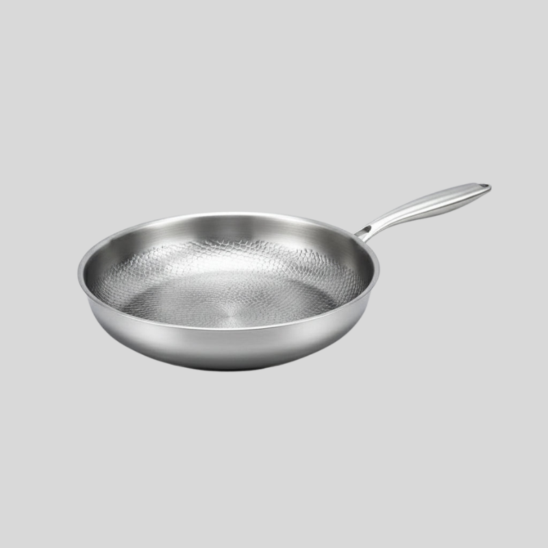 CookVion | Poêle Antiadhésive En Titane Martelé Pour Plaques À Induction Et Cuisines Modernes | Valuna