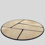 Paris Luxe | Tapis Rond De Style Français Élégant Et Raffiné | Valuna