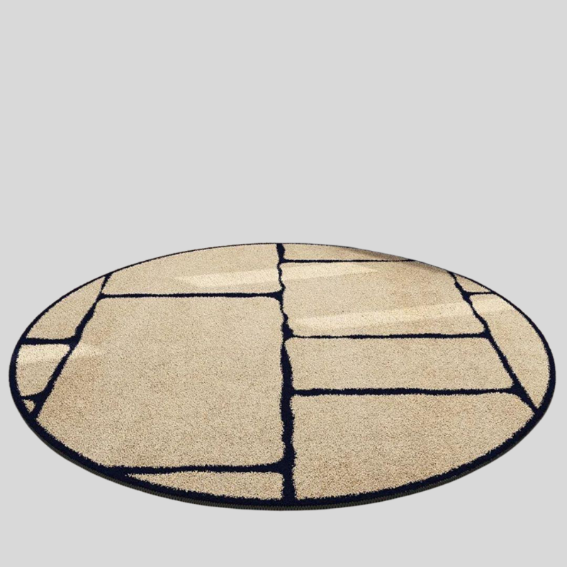 Paris Luxe | Tapis Rond De Style Français Élégant Et Raffiné | Valuna