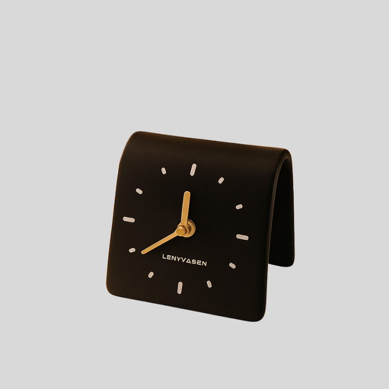 Chronova | Horloge Murale Artistique Moderne – Design Rond Minimaliste et Raffiné | Valuna