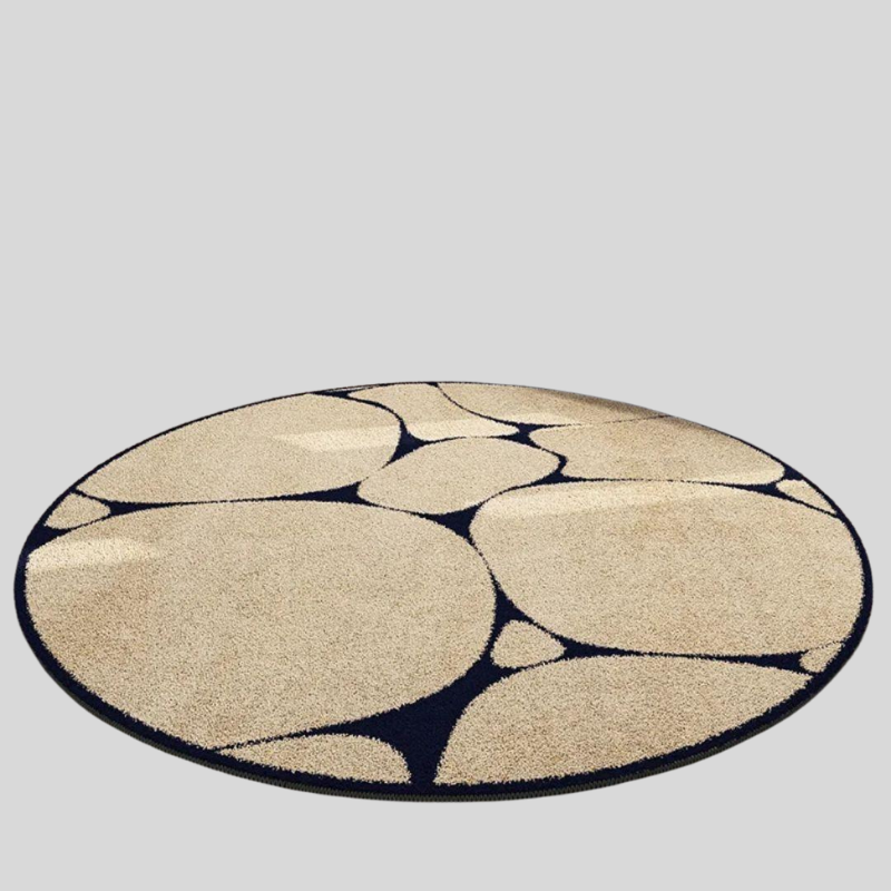 Paris Luxe | Tapis Rond De Style Français Élégant Et Raffiné | Valuna