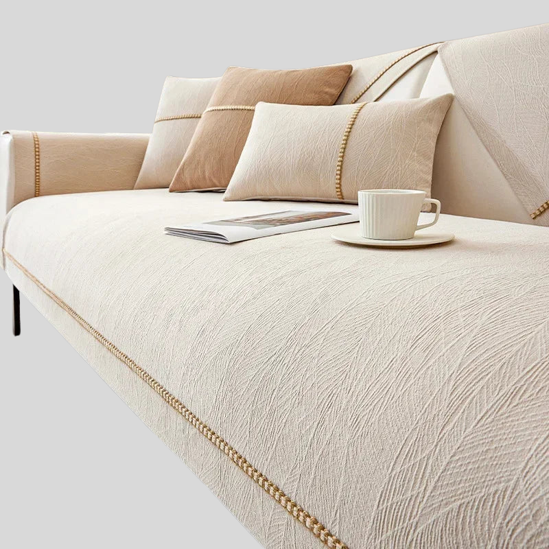 CouchTect | L’Élégante Housse De Canapé En Lin | Valuna