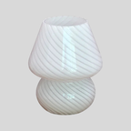 ZenMush Lampe de Table en Verre Rayé Minimaliste - Valuna