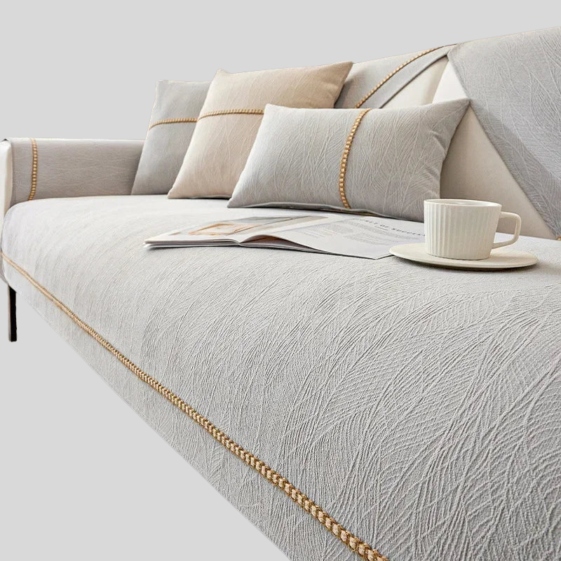 CouchTect | L’Élégante Housse De Canapé En Lin | Valuna