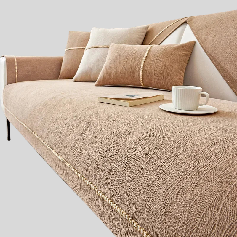 CouchTect | L’Élégante Housse De Canapé En Lin | Valuna