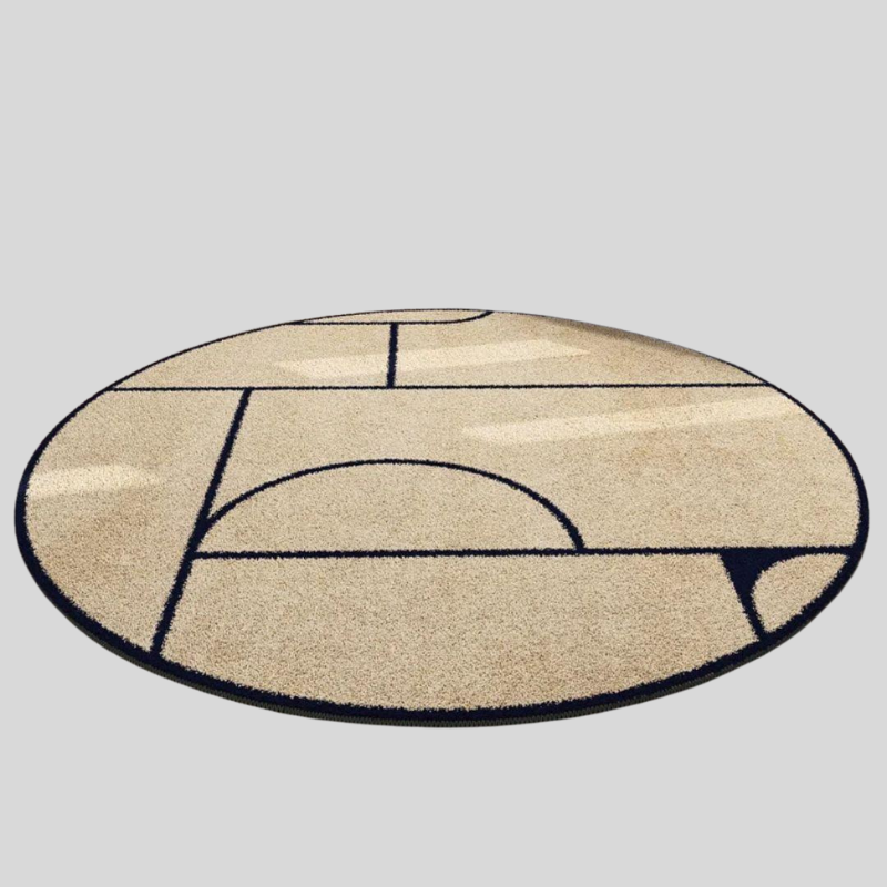 Paris Luxe | Tapis Rond De Style Français Élégant Et Raffiné | Valuna