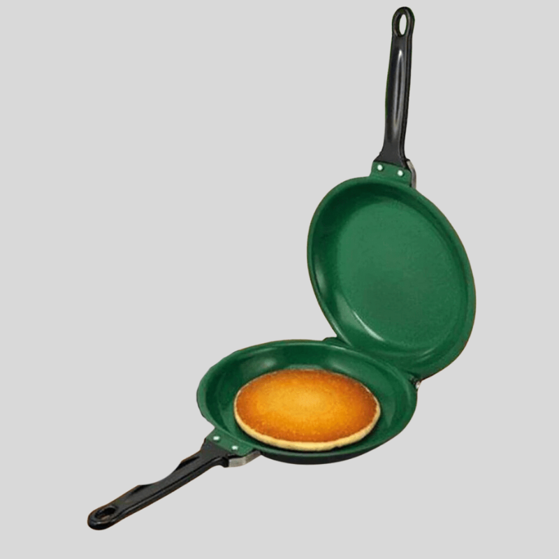 FlipChef | Poêle À Retourner Pour Une Cuisson Sans Graisse Et Facile | Valuna