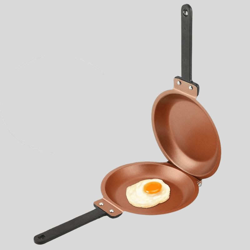 FlipChef | Poêle À Retourner Pour Une Cuisson Sans Graisse Et Facile | Valuna