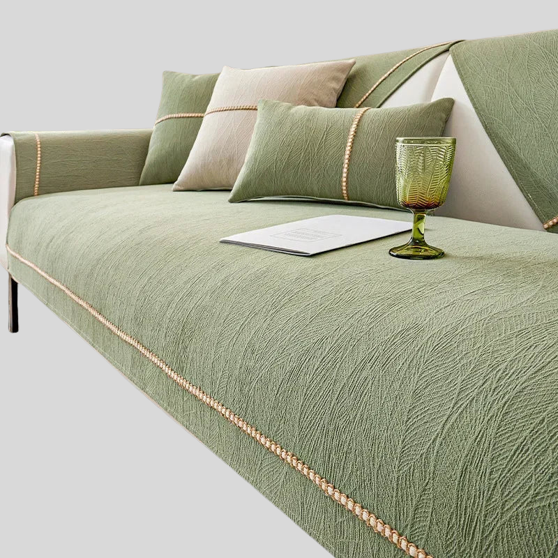 CouchTect | L’Élégante Housse De Canapé En Lin | Valuna