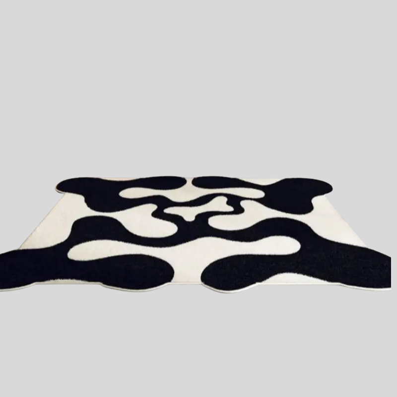 Tapis Ondulé Abstrait | Style Artistique Et Moderne Pour La Maison | Valuna