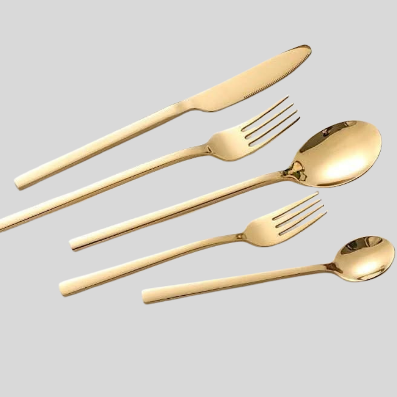EleganceCut | Ensemble De Couverts En Acier Inoxydable 30 Pièces Pour 6 Personnes | Valuna
