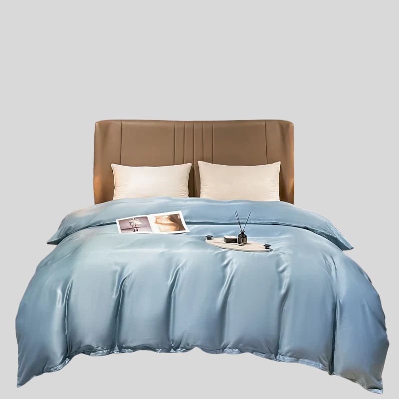 LunaWeave | Housse De Couette En Soie De Murier – Sommeil Frais Et Luxueux | Valuna