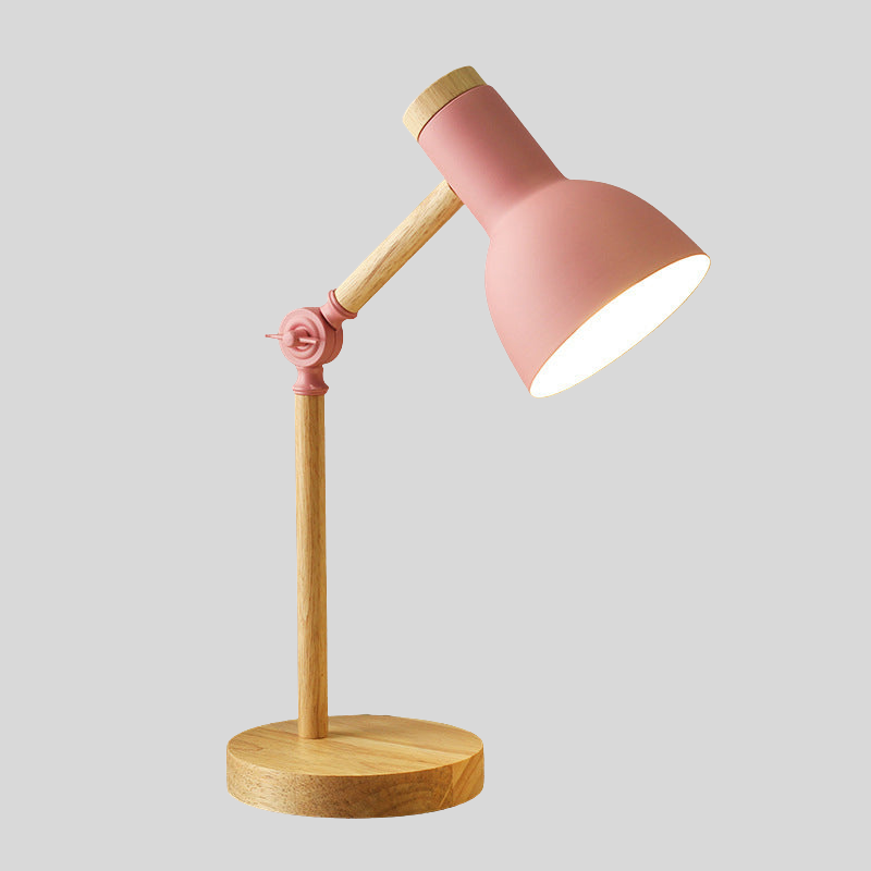 MacaronGlow | Lampe De Table Réglable Au Style Macaron Avec Abat-Jour | Valuna