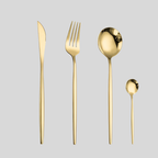GoldStyle | Ensemble De Couverts Moderne Pour Les Amateurs De Style Et De Cuisine Élégante | Valuna