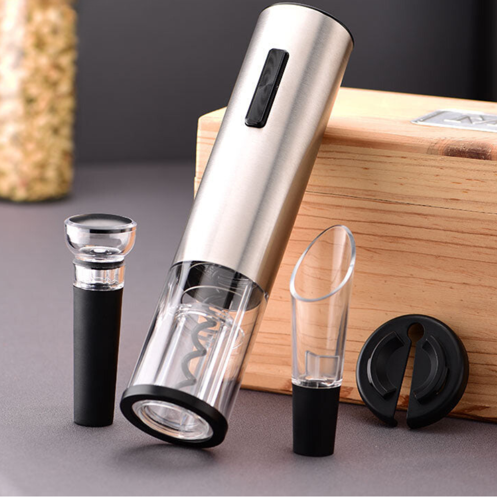 Ouvre‑Bouteille Électrique Vino| Extracteur de Bouchons Automatique Rechargeable | Valuna