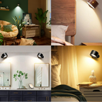 Lampe Murale Sans Fil PowerGlow | Éclairage Ambiant Rechargeable Sans Perçage | Valuna