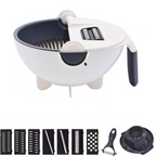 Coupe Fruits Et Légumes Multifonction Avec Lames Interchangeables - Valuna