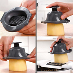 Coupe Fruits Et Légumes Multifonction Avec Lames Interchangeables - Valuna