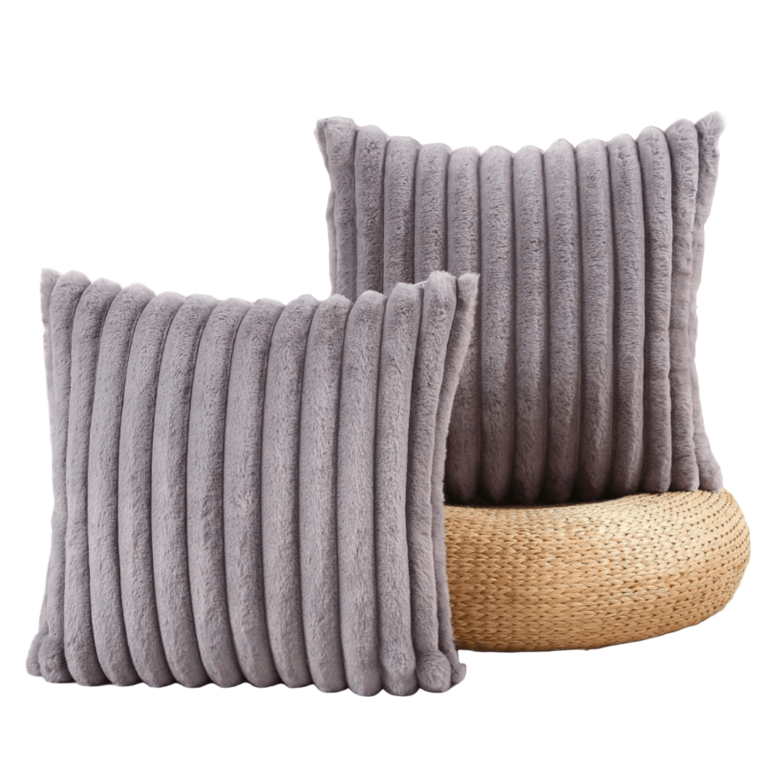 VeluraSoft | Housse De Coussin Décorative Ultra Douce – Style Et Confort Pour Votre Maison | Valuna