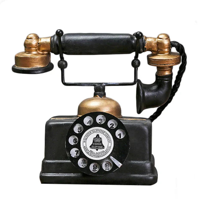 VintageDial | Réplique Décorative D'Un Téléphone Rotatif Ancien Pour Une Touche Nostalgique | Valuna