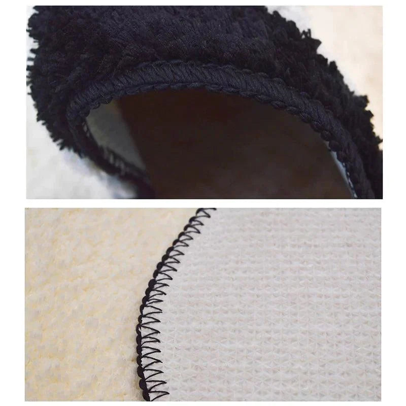 Tapis Tufté Noir et Blanc Vintage - Valuna