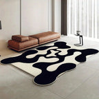 Tapis Ondulé Abstrait | Style Artistique Et Moderne Pour La Maison | Valuna