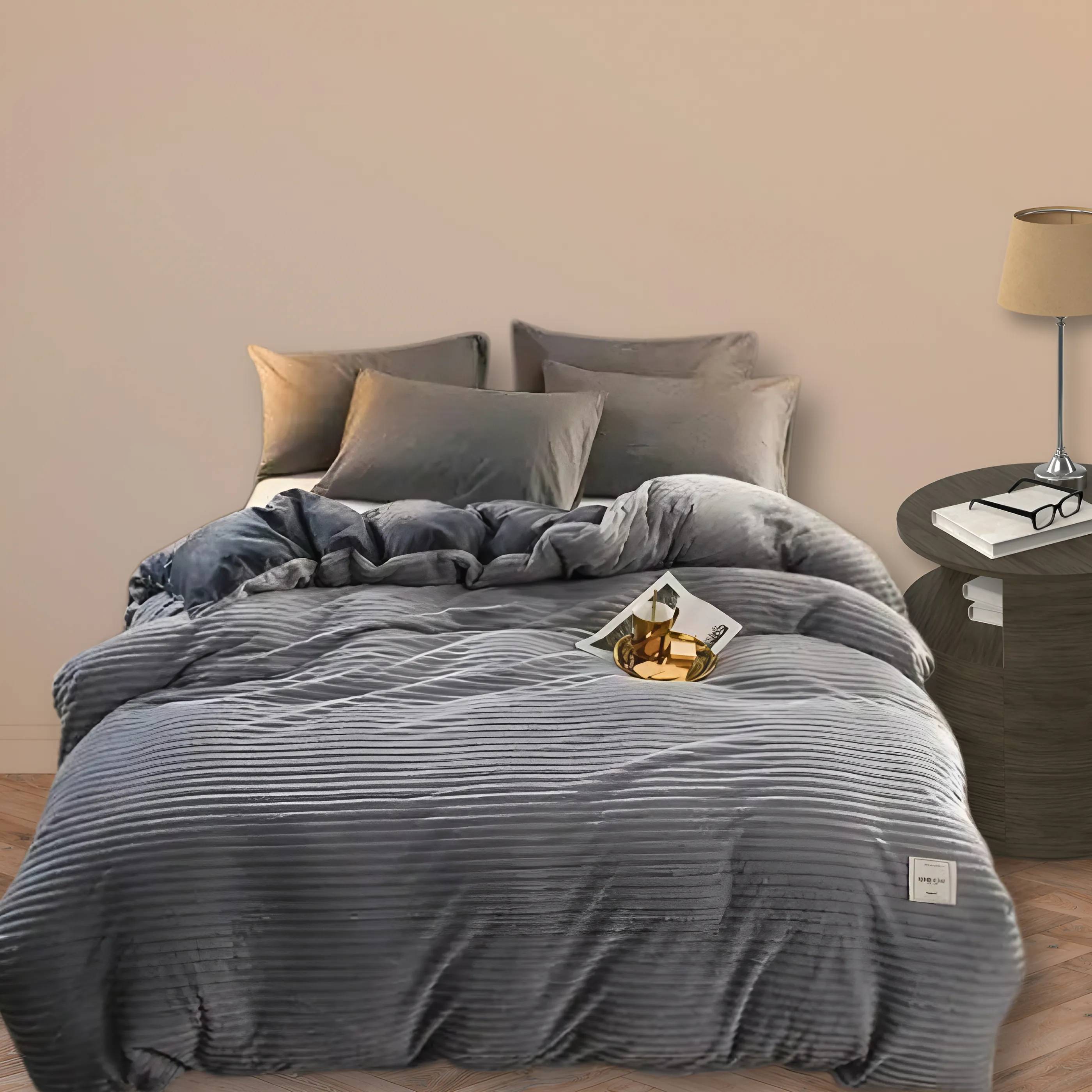 FlannelSoft | Linge De Lit Chaud Avec Finition Douce En Peluche – Confort Hiver | Valuna