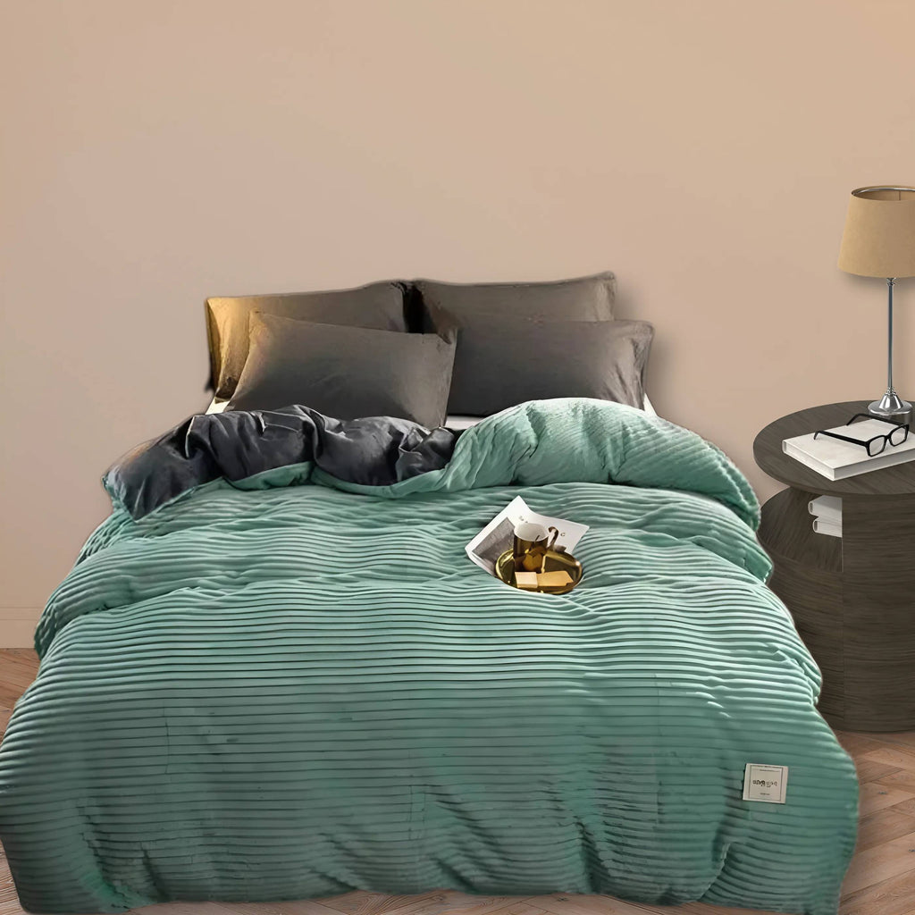 FlannelSoft | Linge De Lit Chaud Avec Finition Douce En Peluche – Confort Hiver | Valuna